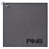 Ping Ping Clip Towel  Dark Grey Black
