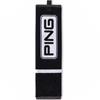 Ping Ping Tri Fold Towel  Black - White