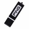 Ping Ping Tri Fold Towel  Black - White