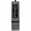 Ping Ping Tri Fold Towel  Dark Grey Black