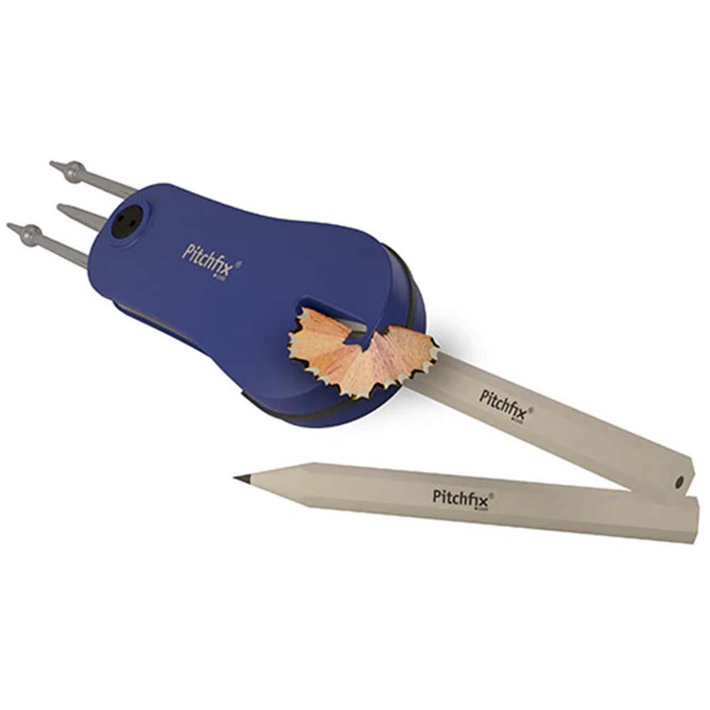 Pitchfix Pitchfix Pitchfix Fusion 2.5 Pin Divot Tool Blue - White PFIH1701