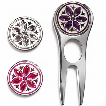 Surprizeshop Cyrstal Pitchfork Set  ONE