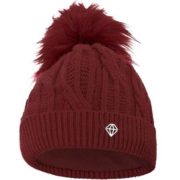 Pure Golf Ladies Margot Bobble Hat  Merlot