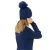 Pure Golf Ladies Margot Bobble Hat  Navy