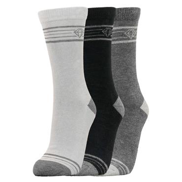 Pure Golf Ladies Tricia Socks 3pk  Black