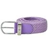 Pure Golf Ladies Paige Woven Stretch Belt  Lilac