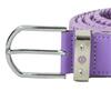 Pure Golf Ladies Paige Woven Stretch Belt  Lilac