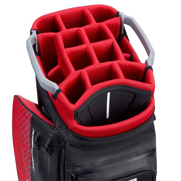 Ping Pioneer Monsoon 231 Cart Bag Red Black