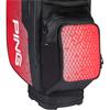 Ping Pioneer Monsoon 231 Cart Bag  Black - Red