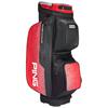 Ping Pioneer Monsoon 231 Cart Bag  Black - Red