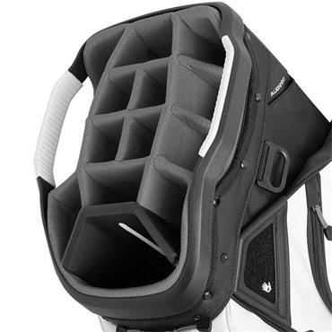 Ping Pioneer 244 Cart Bag  Heather Grey - Black
