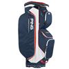 Ping Traverse 244 Cart Bag  Navy - White - Red