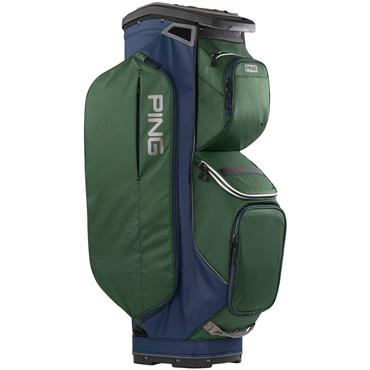 Ping Traverse 244 Cart Bag  Dark Green Grey Navy