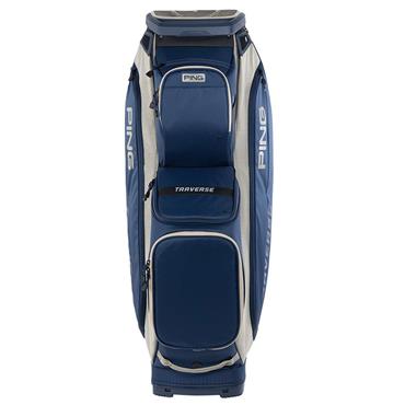 Ping Traverse 244 Cart Bag  Navy Heather Sand