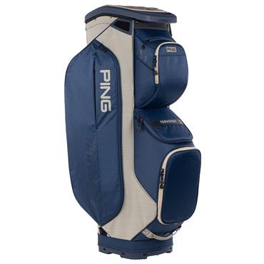 Ping Traverse 244 Cart Bag  Navy Heather Sand
