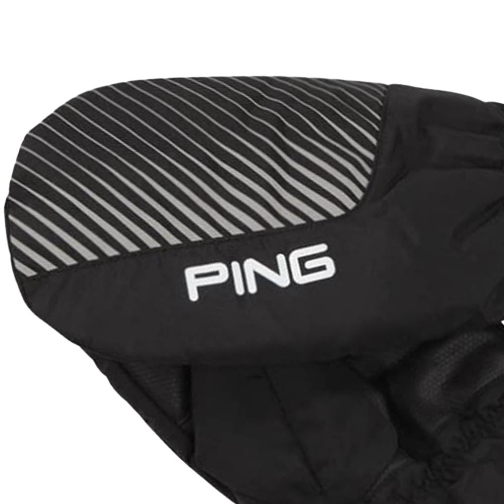 Ping Cart Mittens Black Golf Store