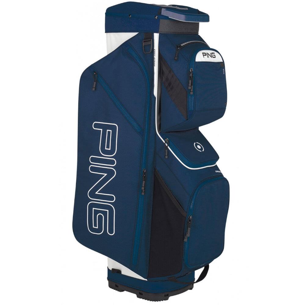 Ping Traverse 191 Cart Bag Navy White Golf Store