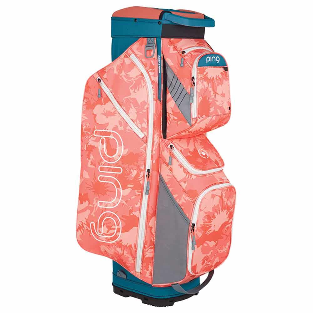 Ping Traverse 191 Cart Bag Storm Coral Golf Store