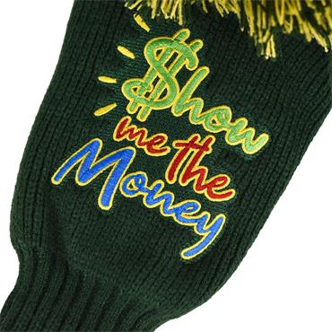 PRG Originals Fairway Headcover Green Show Me The Money Pom