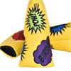 PRG Originals Blade Putter Headcover Yellow Pop Art