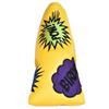PRG Originals Blade Putter Headcover Yellow Pop Art