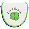 PRG Originals Mallet Putter Headcover Green Luck Of The Irish