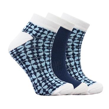 Surprizeshop Trainer Socks 3PK  Navy
