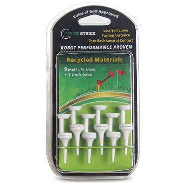 PureStrike Golf Tees 6-Pack Small 1" White