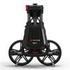 Powakaddy DLX-Lite FF Push Cart  Gunmetal - Red