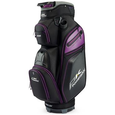 Powakaddy Edge Cart Bag  Black - Purple