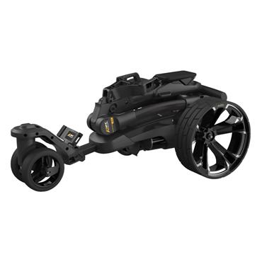 Powakaddy RX12 GPS 25 Remote Cart w/XL Plus Lithiu  Black
