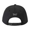 PXG Darkness Skull 6 Panel Curved Bill Snapb  Black