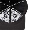 PXG Darkness Skull 6 Panel Curved Bill Snapb  Black