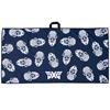 PXG Darkness Tiki Skull Players Towel 19"x37  Black