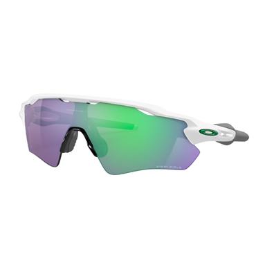 Oakley Radar EV Polished White Glasses 38 Prizm Jade