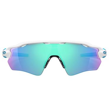 Oakley Radar EV Polished White Glasses 38 Prizm Sapphire