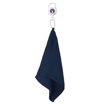 Surprizeshop Lady Golfer Retractable Towel  Navy