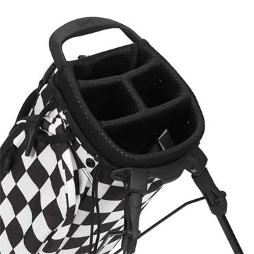 Sunday Golf El Camino Stand Bag  Black and White Checker