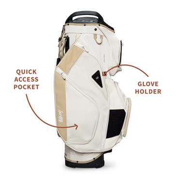 Sunday Golf Big Rig Cart Bag  Toasted Almond