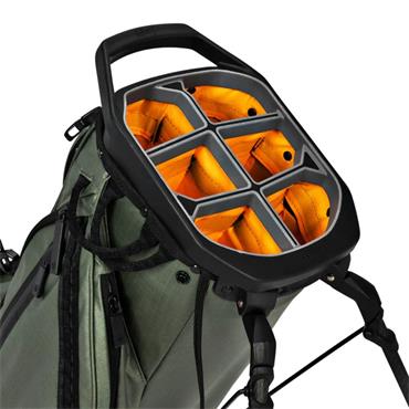 Sunday Golf The Ranger Premium Stand Bag  Olive Green