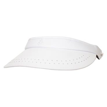 Green Lamb Odelia Diamante Coil Visor  White