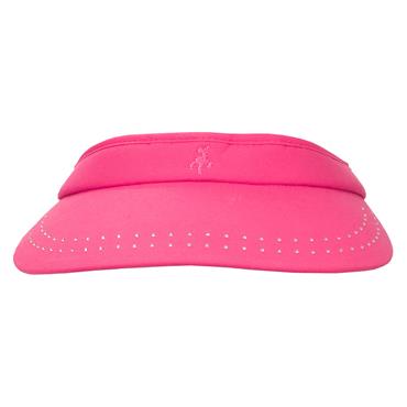 Green Lamb Odelia Diamante Coil Visor  Raspberry