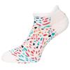 Green Lamb Ladies Mixed Socks 3-Pair  Raspeberry Pink - White