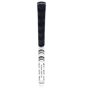 Straight On Doublecomp STD Grip  Black - White