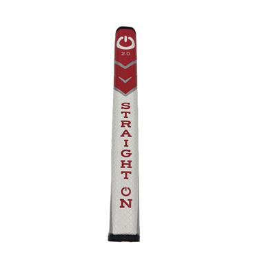 Straight On Tour Putter Grip Size 2  Red White