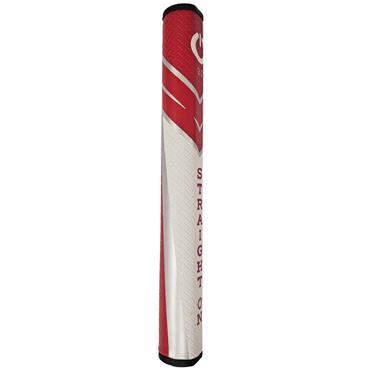 Straight On Tour Putter Grip Size 3  Red - White