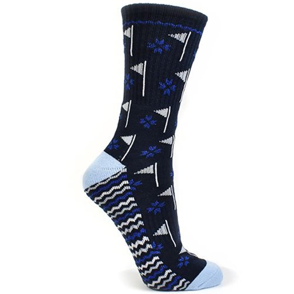 Flag Emblem Ladies Sock Navy Irish Golf Store