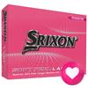 Srixon Soft Feel Lady Balls Dozen  Pink Valentines day