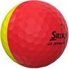 Srixon Q-Star Tour Divide Balls  Yellow - Red