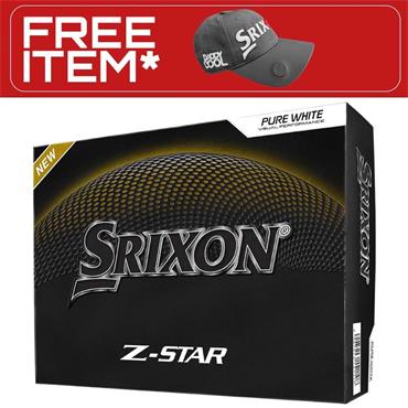 Srixon Z-STAR Golf Balls Dozen  PURE WHITE